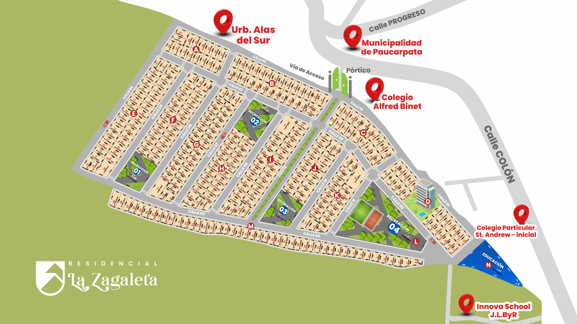 PLANO LA ZAGALETA