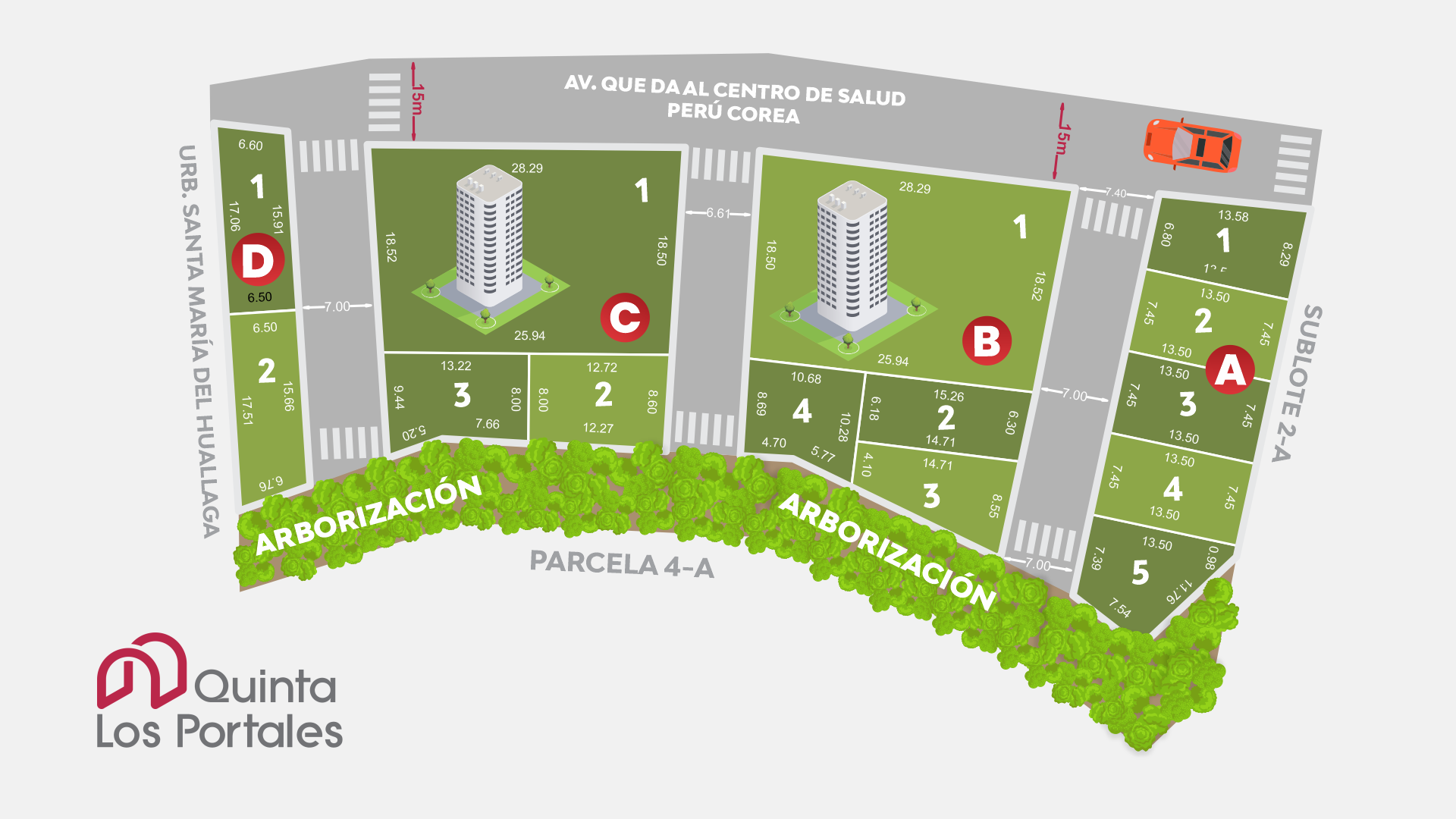 PLANO LOS PORTALES